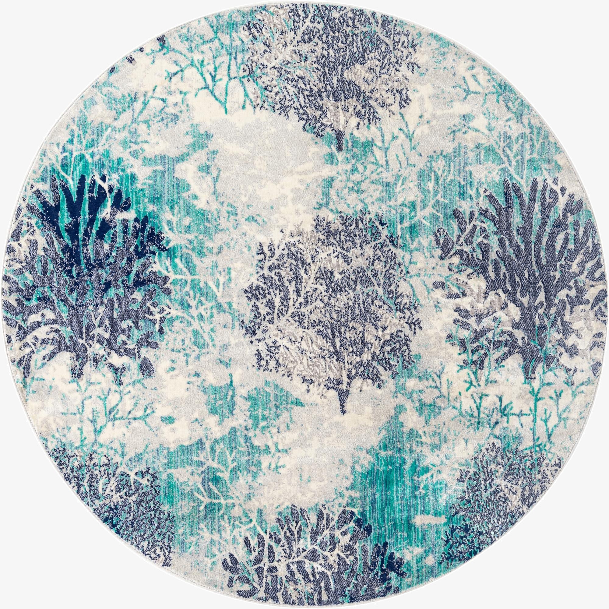 213cm x 213cm Ariel Round Rug