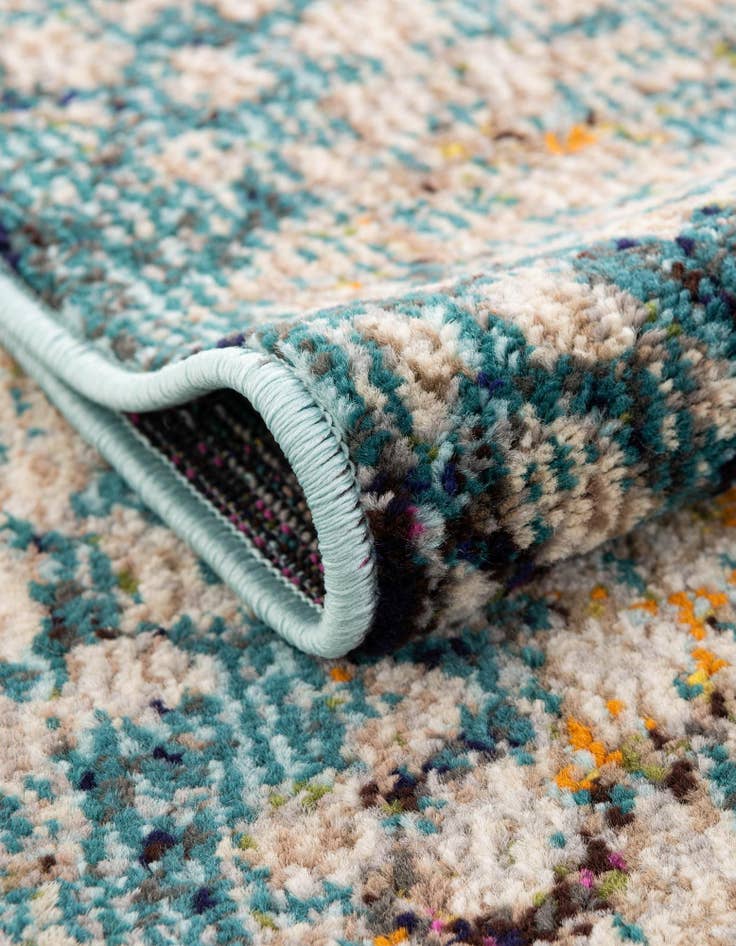 Detail image of 4' x 4'  Washable Arte Round Rug