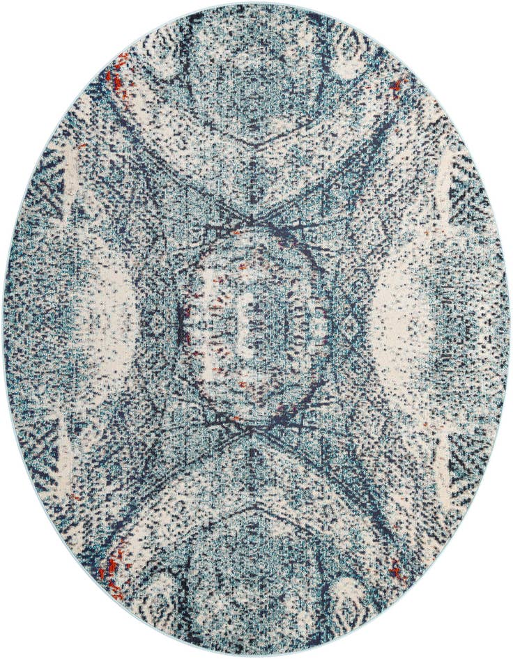 Detail image of 8' x 8' Washable Arte Round Rug