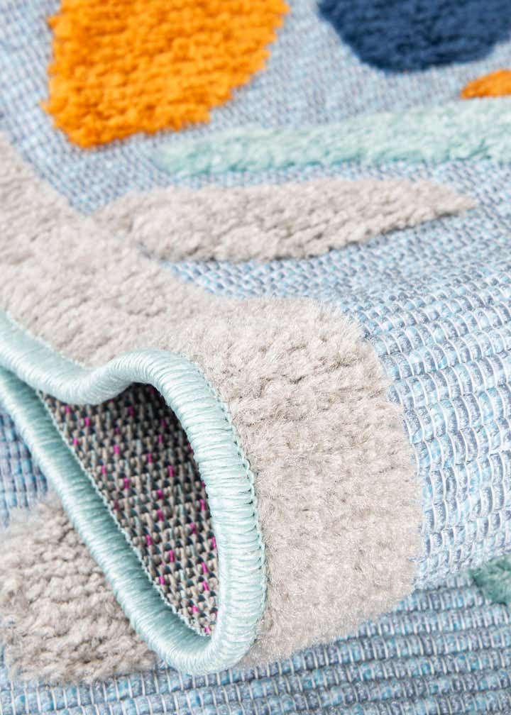 5' 3 x 5' 3 Easy-Clean Aruba Indoor / Outdoor Round Rug