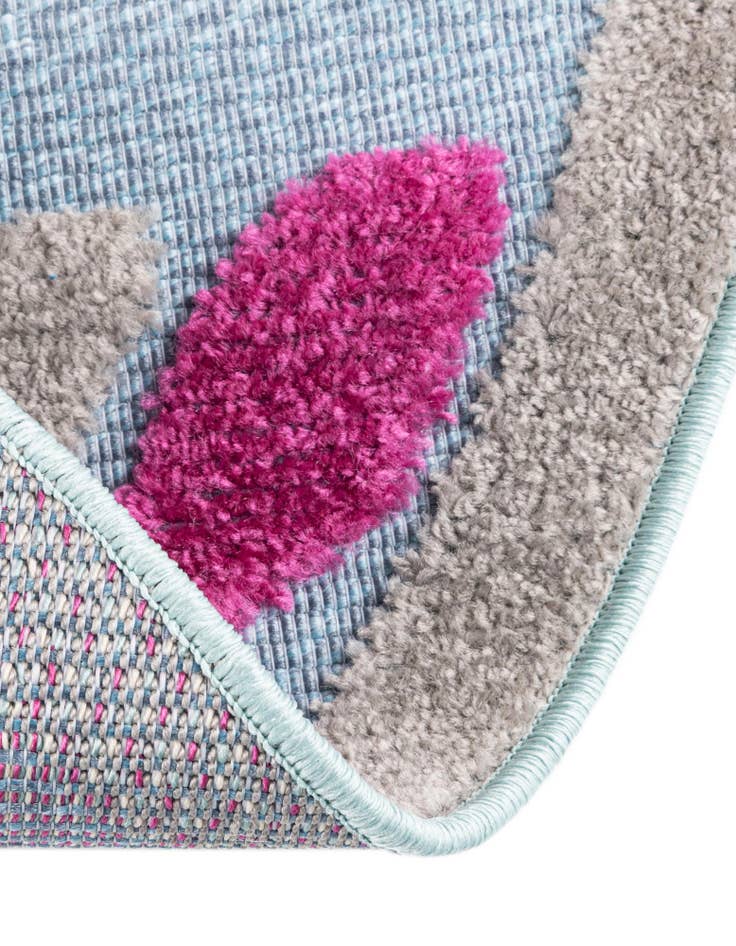 Detail image of 5' 3 x 5' 3 Easy-Clean Aruba Indoor / Outdoor Round Rug
