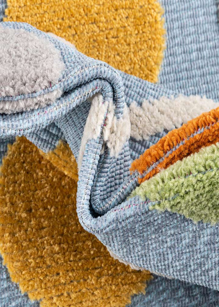 5' 3 x 5' 3 Easy-Clean Aruba Indoor / Outdoor Round Rug