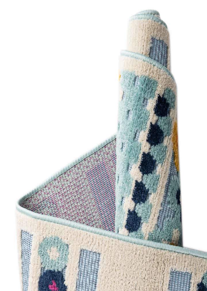 5' 3 x 5' 3 Easy-Clean Aruba Indoor / Outdoor Round Rug