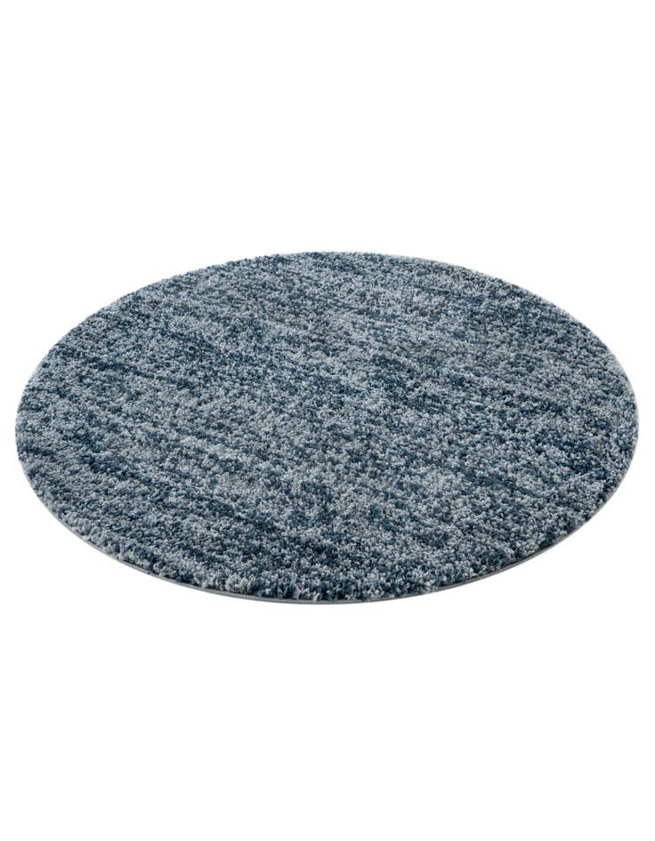 Detail image of 5' x 5' Athena Shag Round Rug