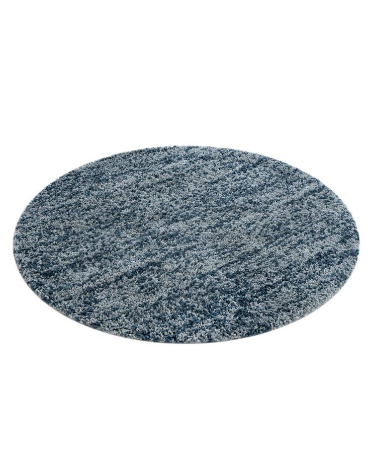 Detail image of 5' x 5' Athena Shag Round Rug