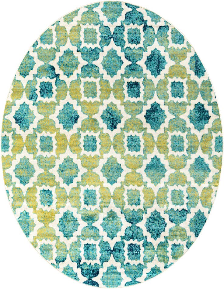Detail image of 7' x 7' Azalea Round Rug