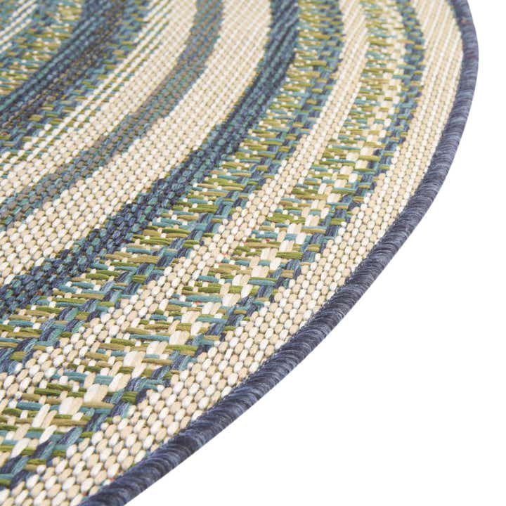 7' x 7' Easy-Clean Baja Indoor / Outdoor Round Rug