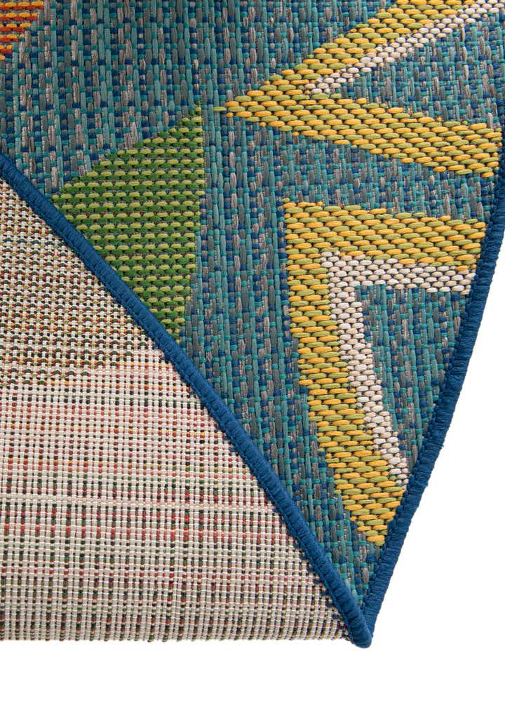 10' x 10' Easy-Clean Baja Indoor / Outdoor Round Rug