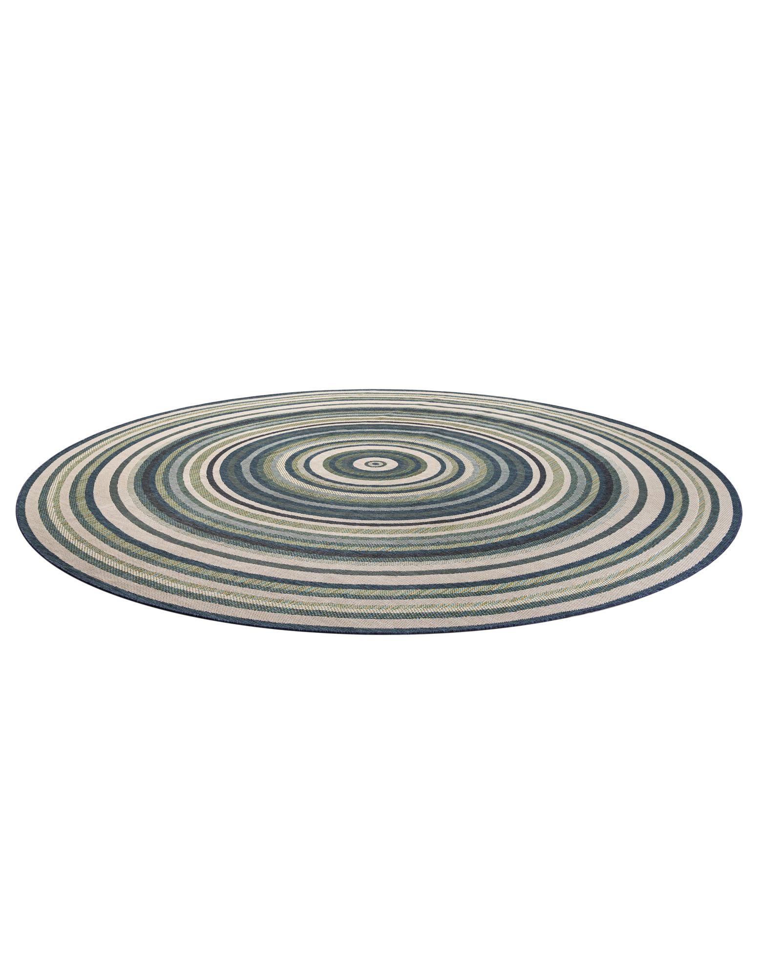 12' x 12' Easy-Clean Baja Indoor / Outdoor Round Rug