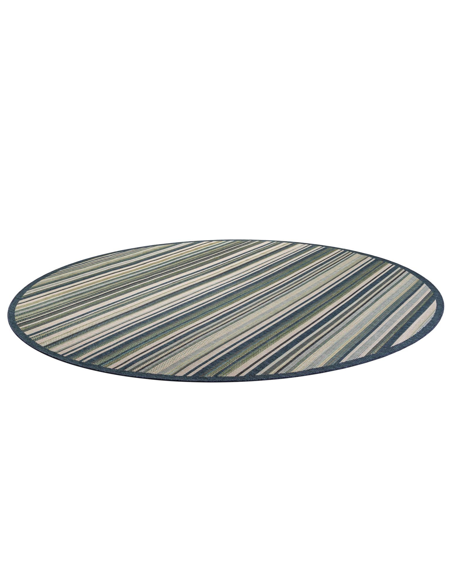 12' x 12' Easy-Clean Baja Indoor / Outdoor Round Rug