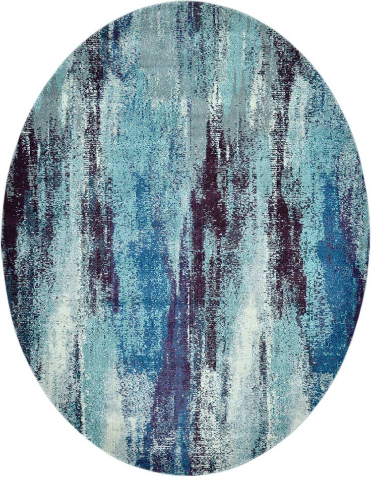 Detail image of 8' x 8' Washable Barcelona Round Rug