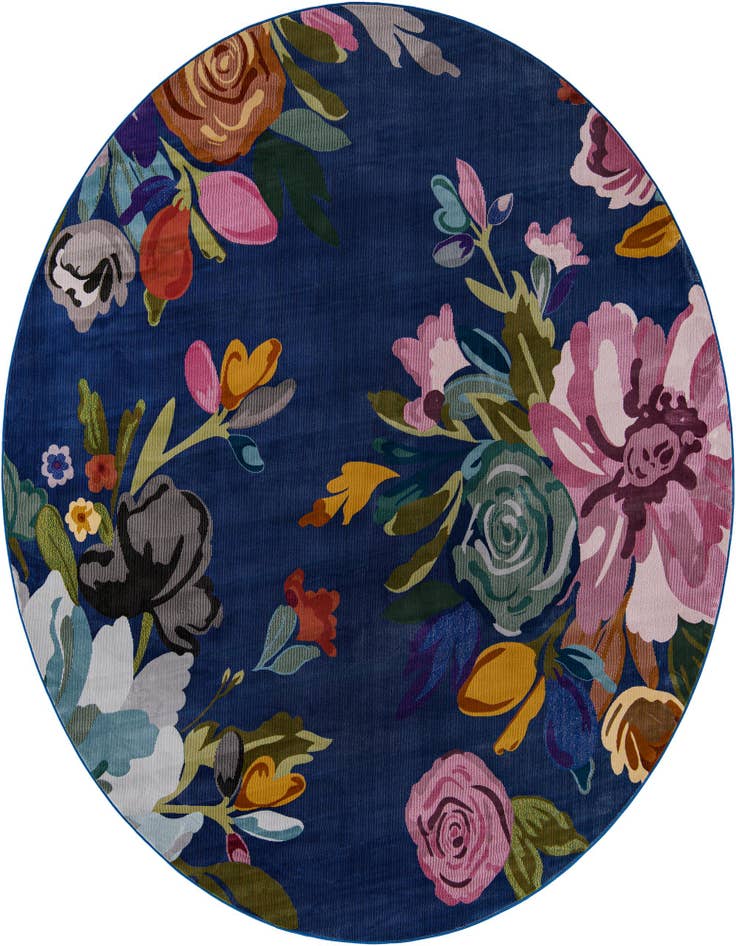 Detail image of 10' x 10' Blossom Round Rug