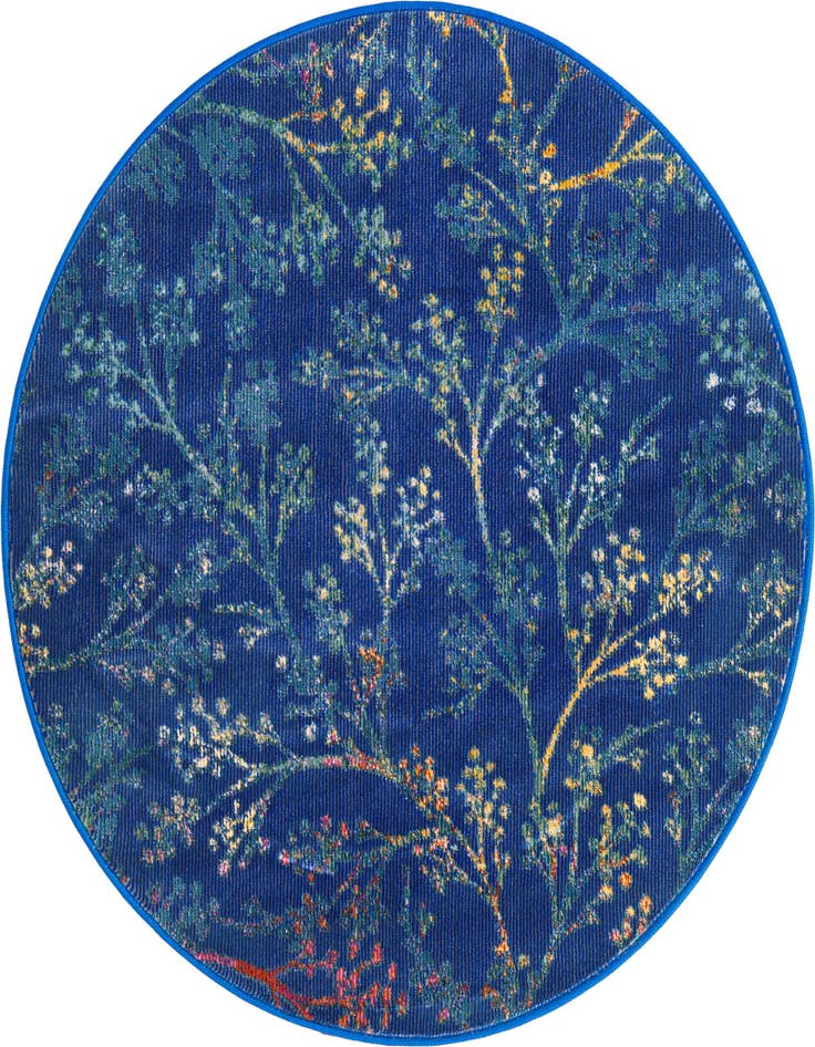 Detail image of 3' 3 x 3' 3 Blossom Round Rug