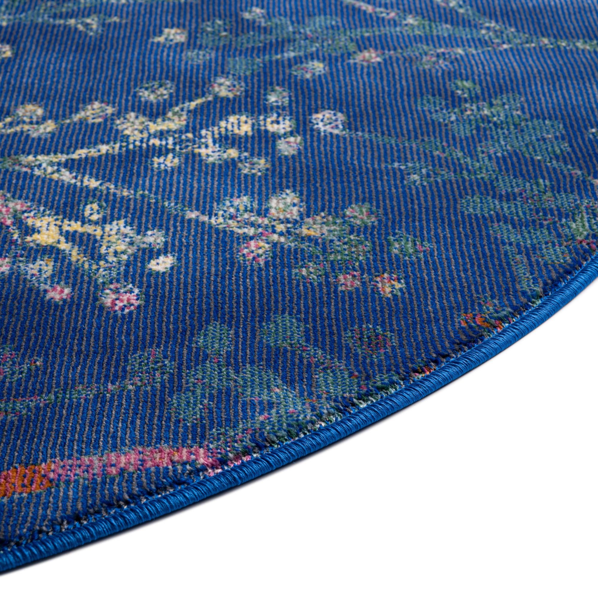 3' 3 x 3' 3 Blossom Round Rug