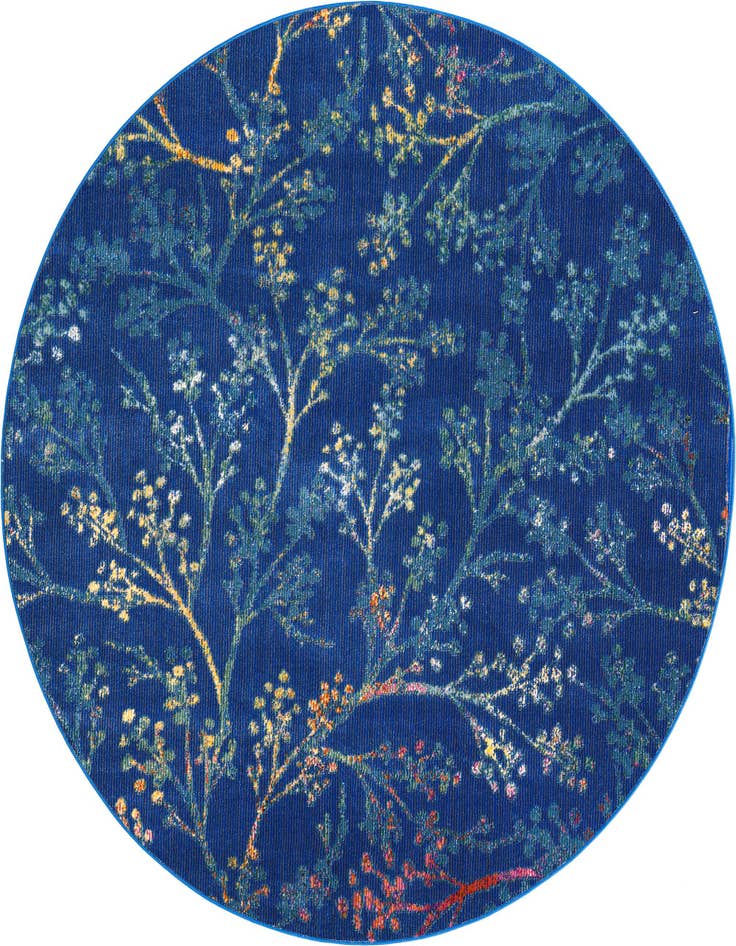 Detail image of 7' x 7' Blossom Round Rug