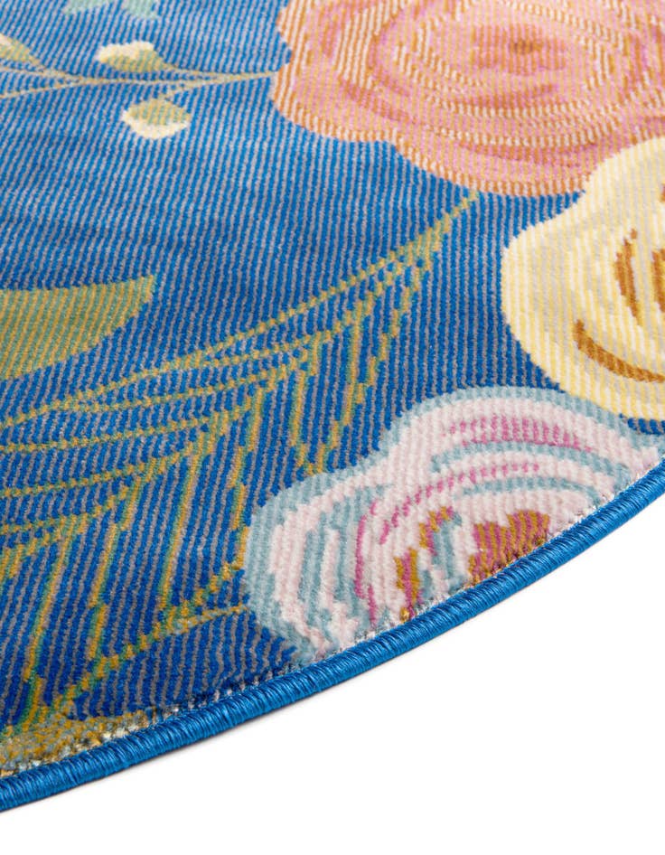 Detail image of 5' 3 x 5' 3 Blossom Round Rug