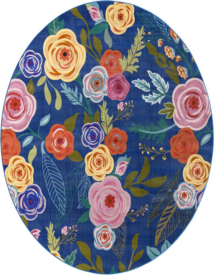 Detail image of 10' x 10' Blossom Round Rug