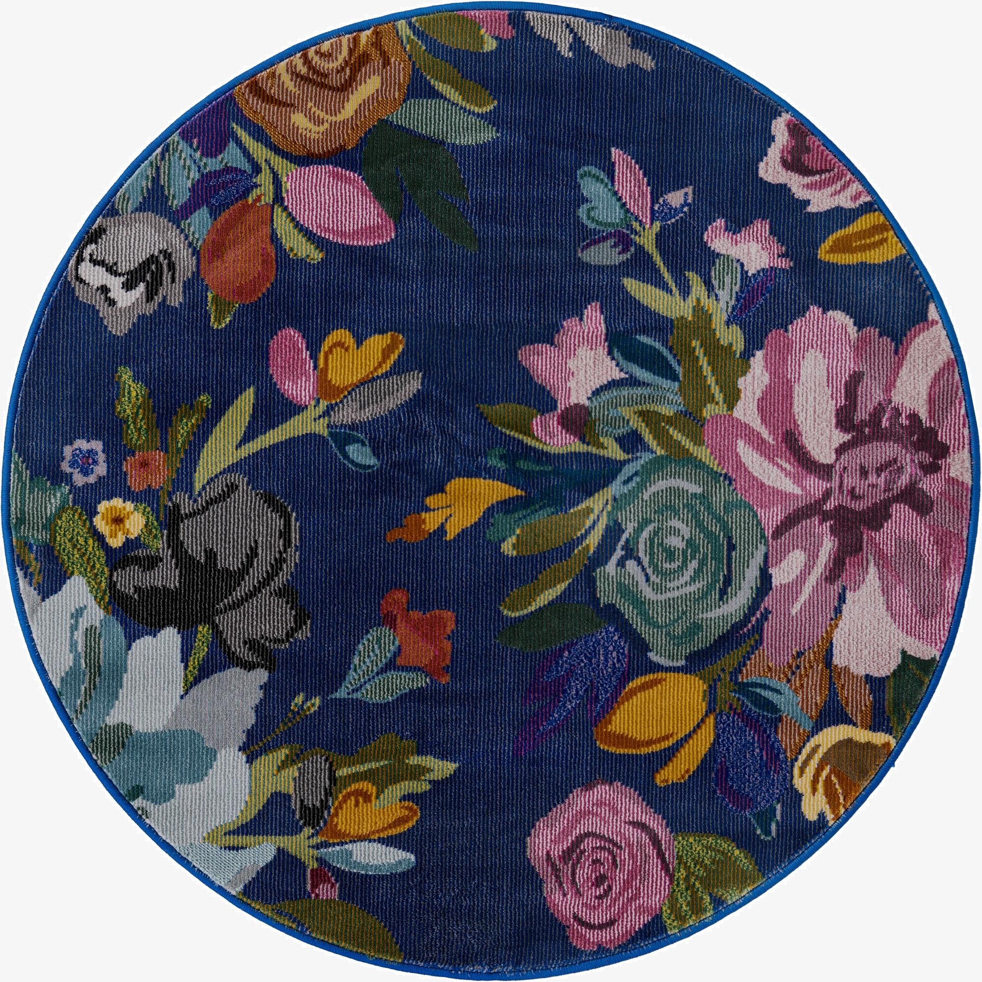 3' 3 x 3' 3 Blossom Round Rug