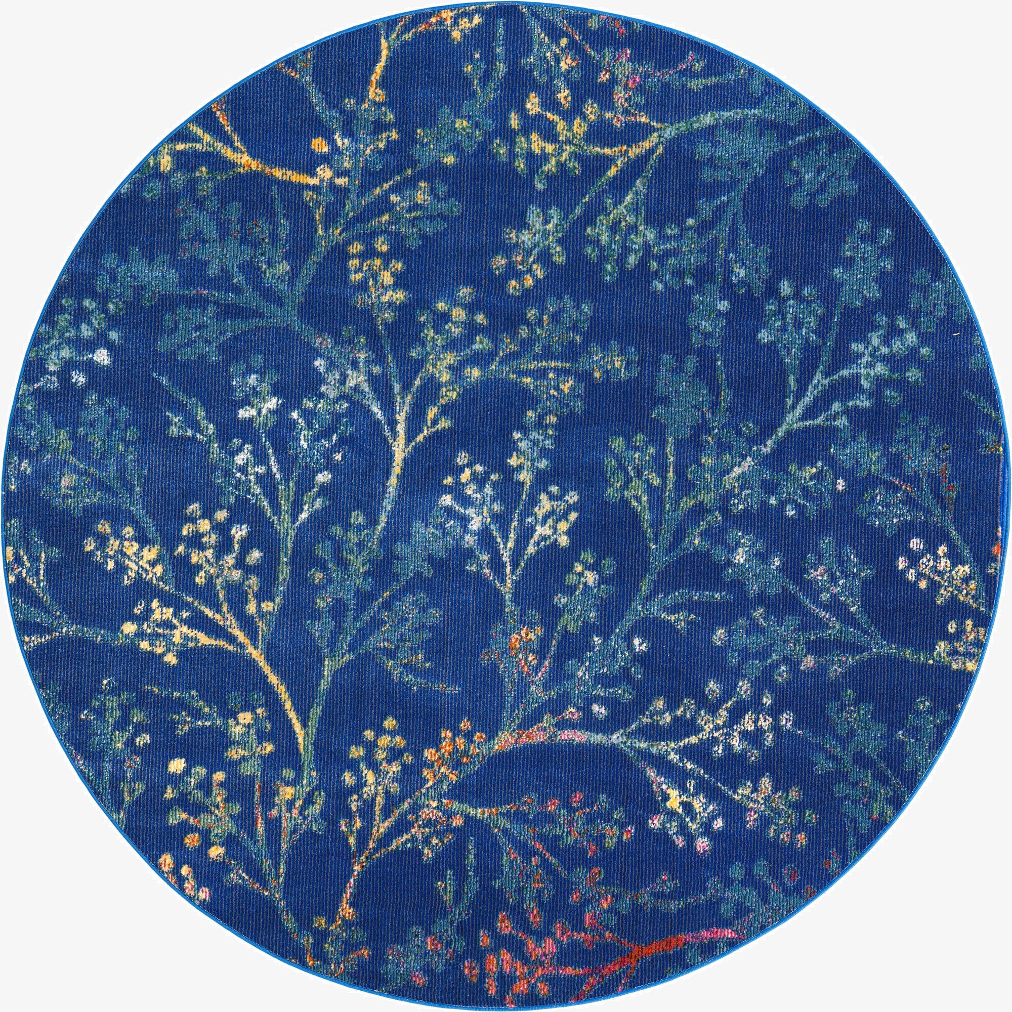 7' x 7' Blossom Round Rug