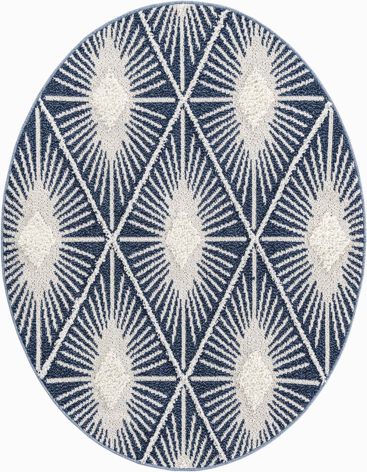 Detail image of 5' 3 x 5' 3 Boho Round Rug
