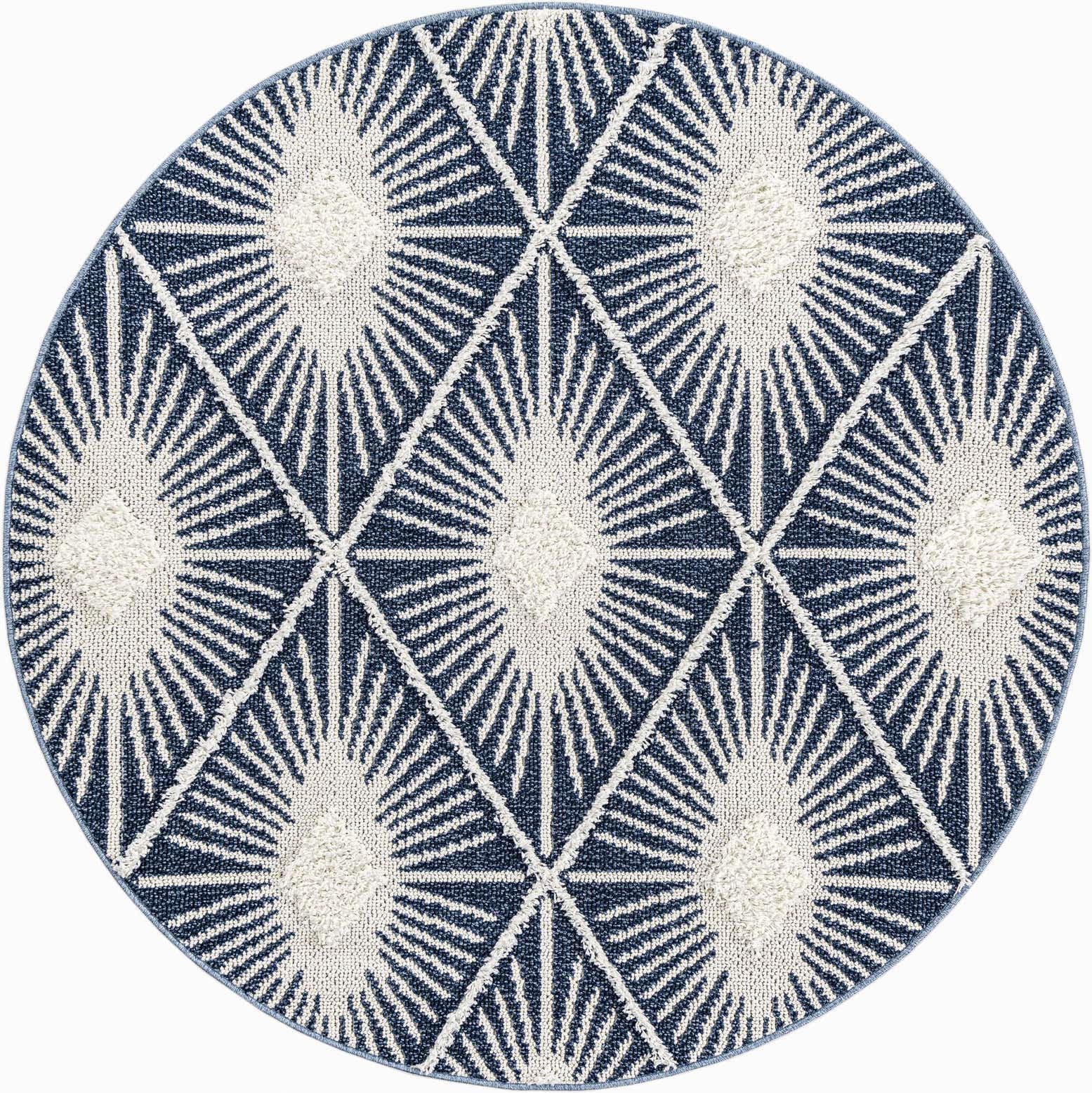 5' 3 x 5' 3 Boho Round Rug