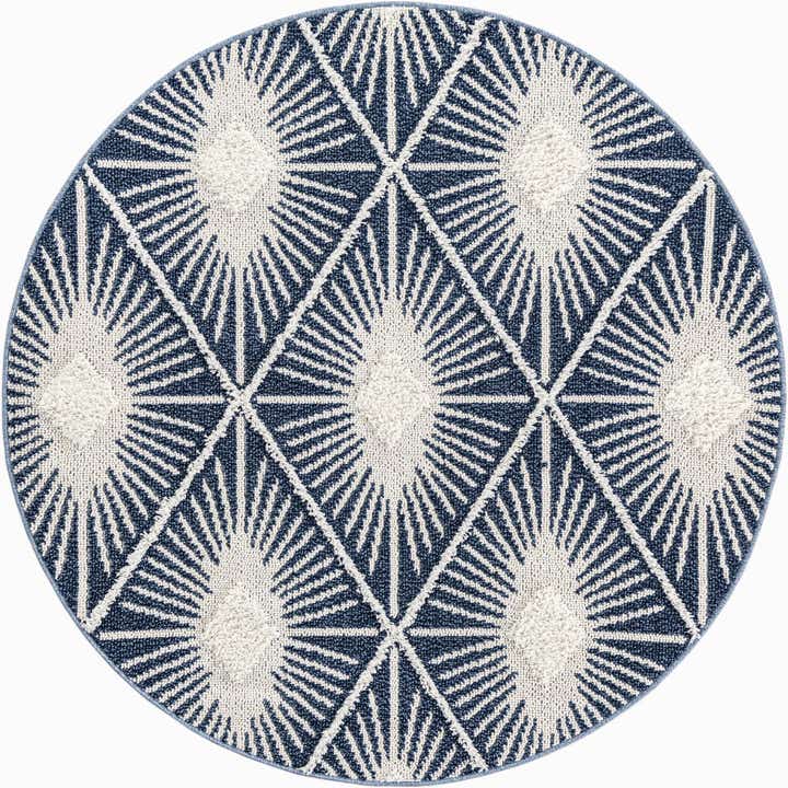5' 3 x 5' 3 Boho Round Rug