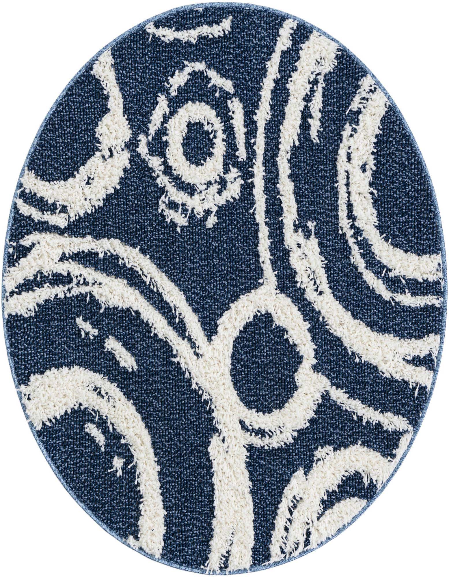 3' 3 x 3' 3 Boho Round Rug