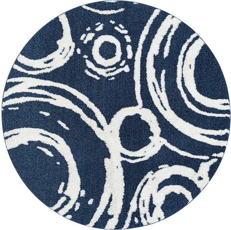 Detail image of 7' 10 x 7' 10 Boho Round Rug