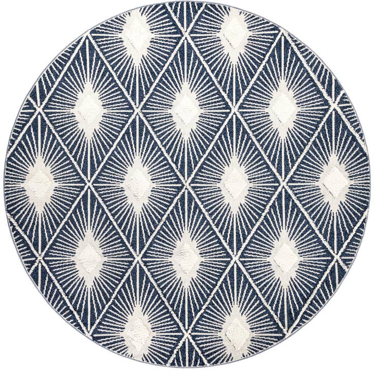 Detail image of 10' x 10' Boho Round Rug
