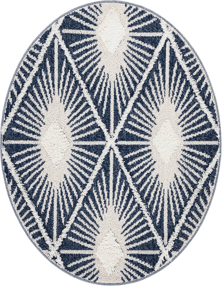 Detail image of 4' x 4' Boho Round Rug