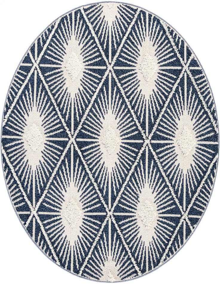 Detail image of 6' x 6' Boho Round Rug