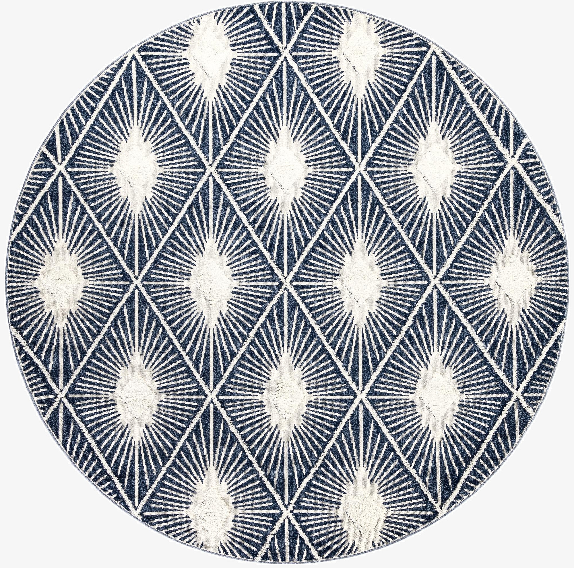 10' x 10' Boho Round Rug