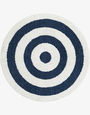 5' 3 x 5' 3 Boho Round Rug