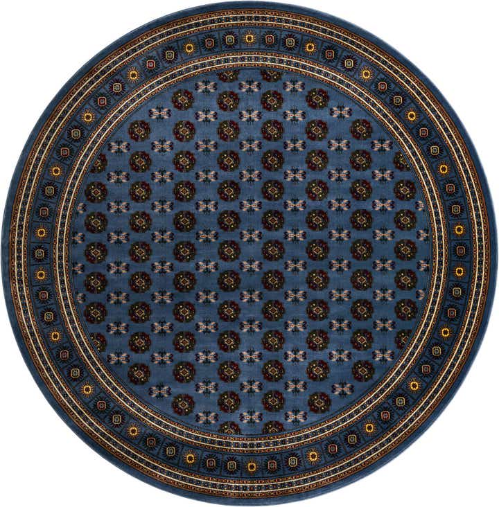 10' x 10' Bokhara Round Rug
