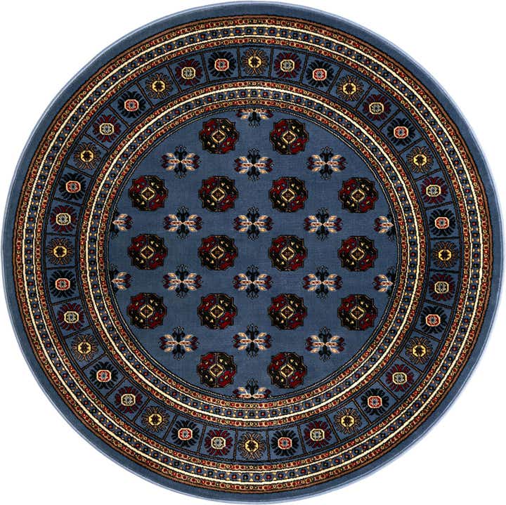 160cm x 160cm Bokhara Rund Teppich