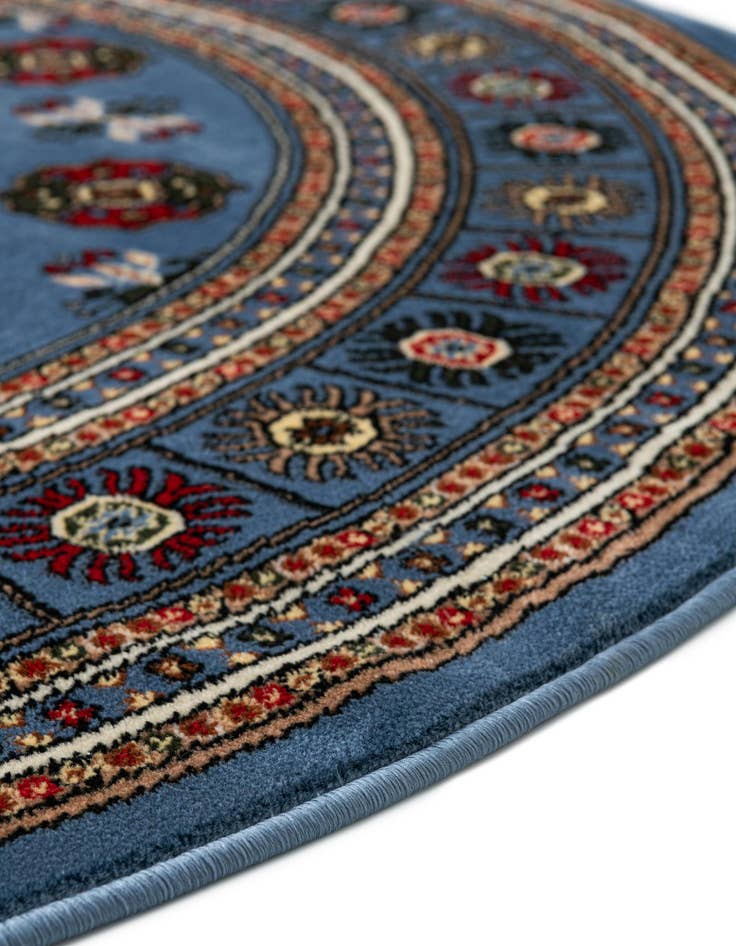 Detail image of 10' x 10' Bokhara Round Rug