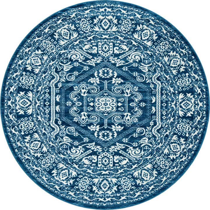 7' 10 x 7' 10 Boston Round Rug