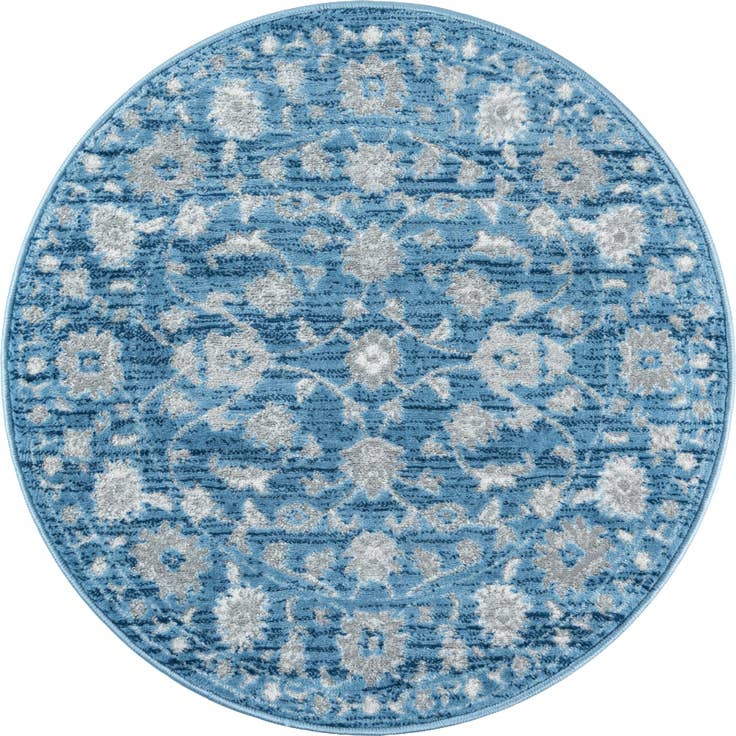 Detail image of 100cm x 100cm Boston Alfombra redondo