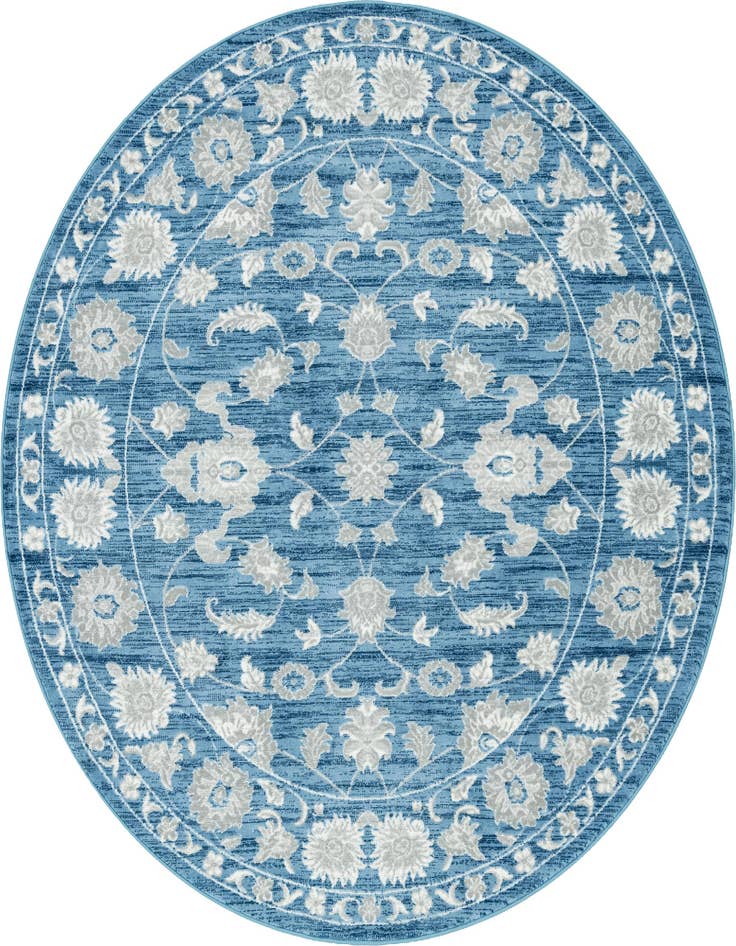 Detail image of 7' 10 x 7' 10 Boston Round Rug