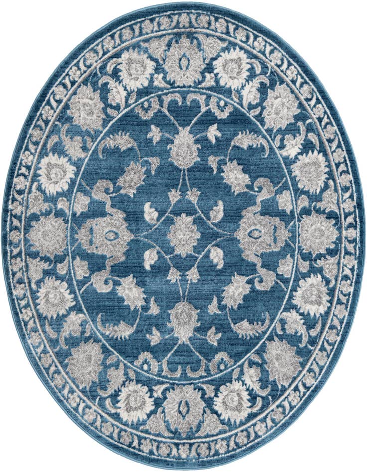 Detail image of 6' x 6' Boston Round Rug