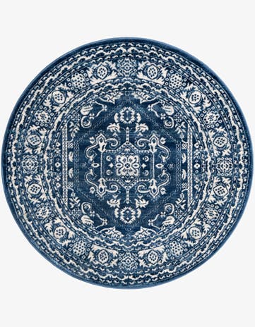 5' x 5' Boston Round Rug