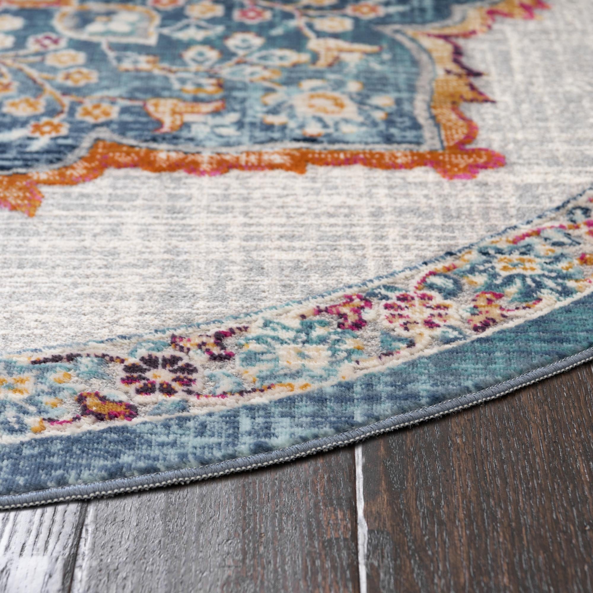 3' 7 x 3' 7 Budapest Round Rug