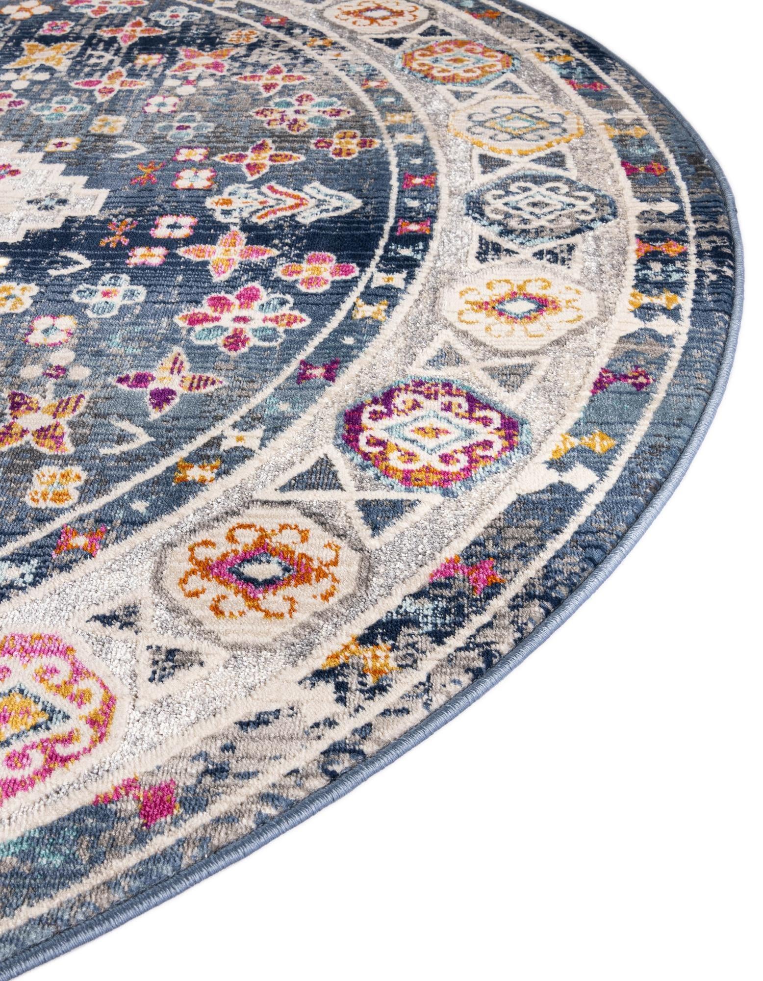 3' 7 x 3' 7 Budapest Round Rug