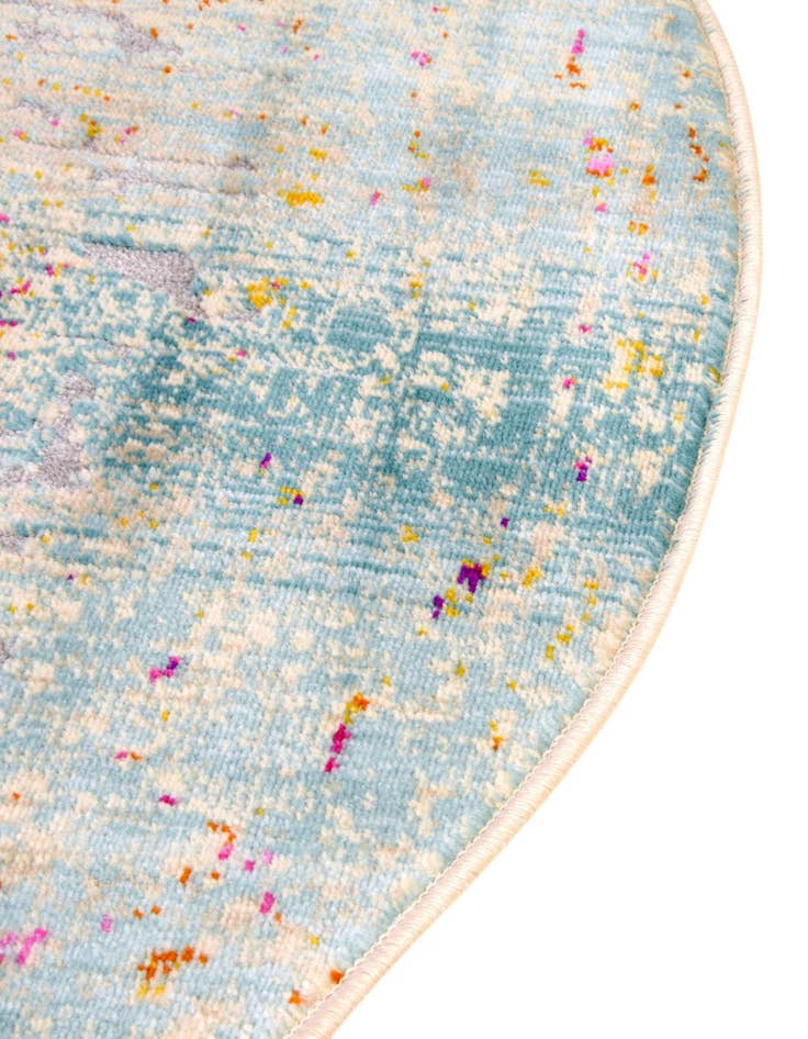 Detail image of 5' x 5' Budapest Round Rug