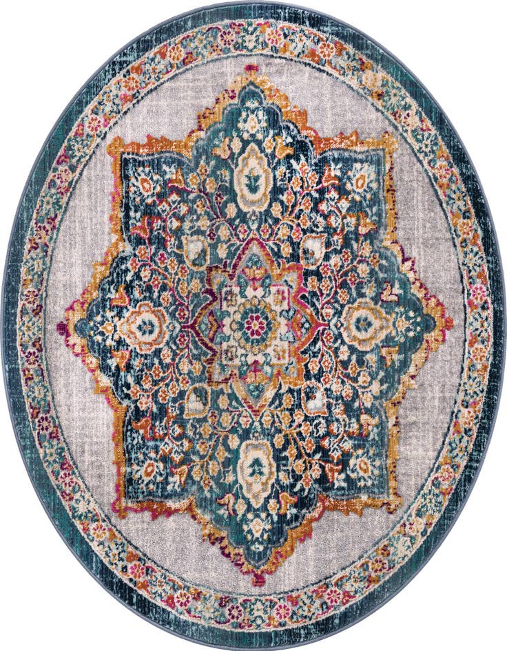 Detail image of 3' 7 x 3' 7 Budapest Round Rug