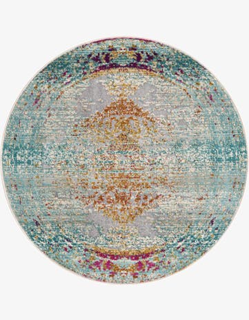 3' 7 x 3' 7 Budapest Round Rug