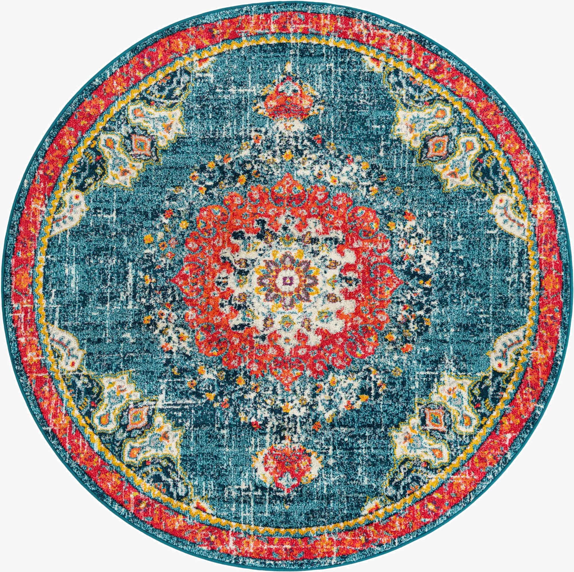 7' 10 x 7' 10 Carrington Round Rug