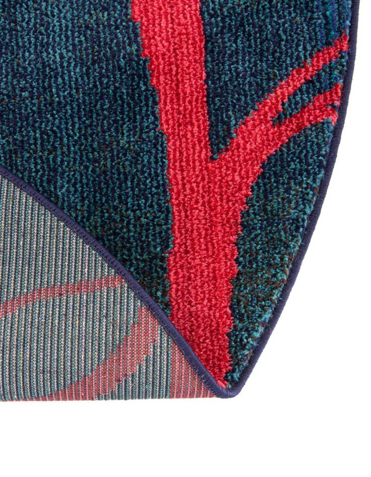 Detail image of 6' x 6'  Washable Casablanca Round Rug