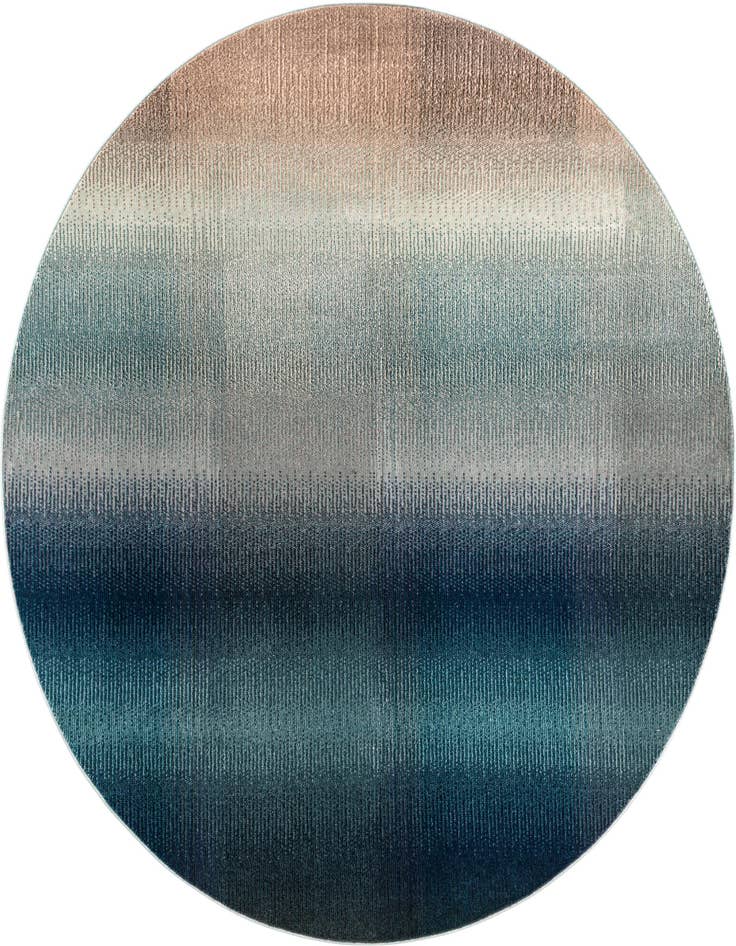 Detail image of 8' x 8' Washable Casablanca Round Rug
