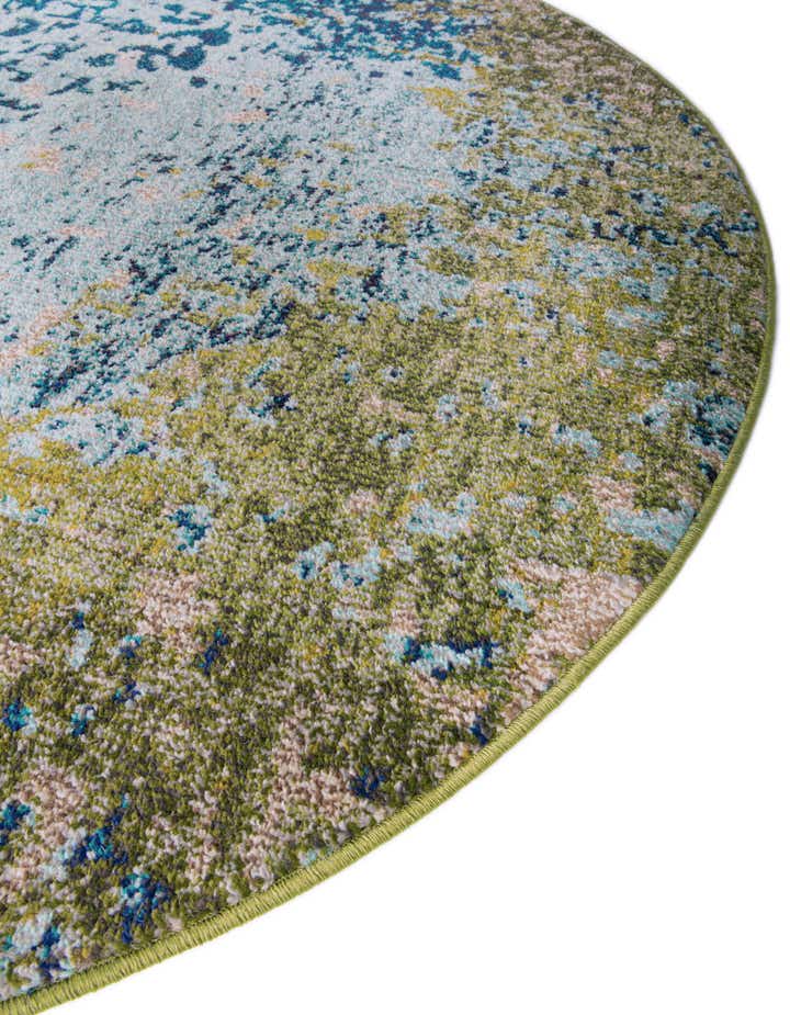 8' x 8' Washable Casablanca Round Rug